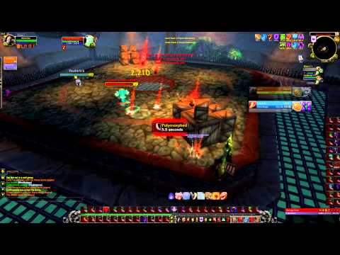 MoP 5.1 Destro Warlock Arena 2v2 Strategy-commentary