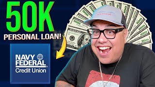 Navy federal Personal Loan Hack | 50k With No Hard Inquiry