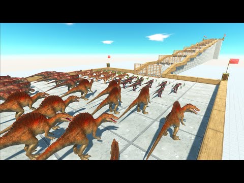 Challenge Carnivore Dinosaurs VS Mutant Primates 9 Stage - Animal Revolt Battle Simulator
