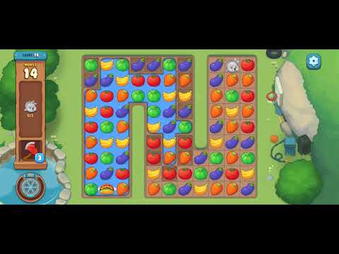 [Gameplay] We Bare Bears Match3 - Level 78 (No Boosters)