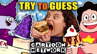 Guess The Cartoon Network Food!  People Vs Food
