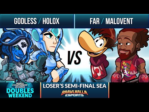 Godless & Holox vs Far & Malovent - Loser's Semi-Final - BCX Doubles 2020 -  2v2 SEA