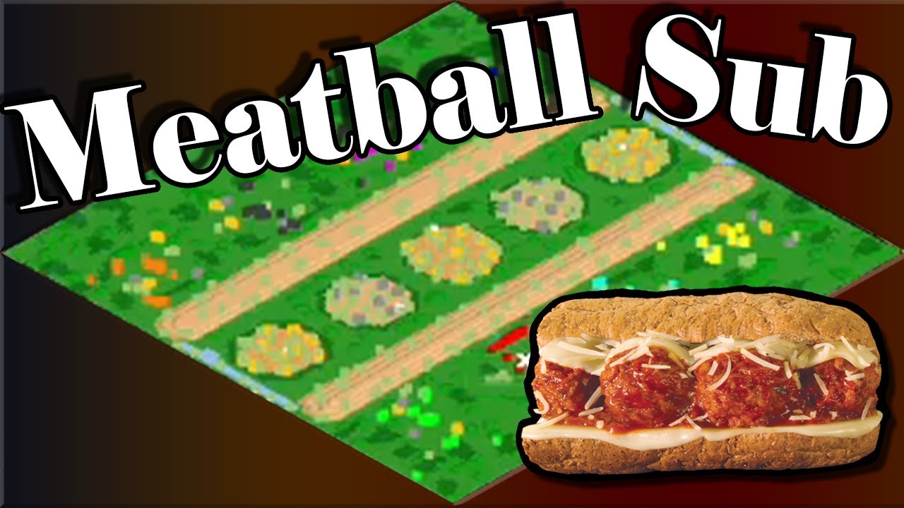 Meatball Sandwich AoE2 Map