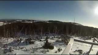 preview picture of video 'Part 2 - Clarenville Ski Trails - P.Pond-Lindo's-7.5'