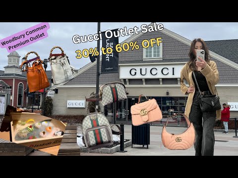 Gucci Outlet Shopping Vlog I Huge Gucci Discount Sale Up to 70% OFF at Woodbury Common Outlets
