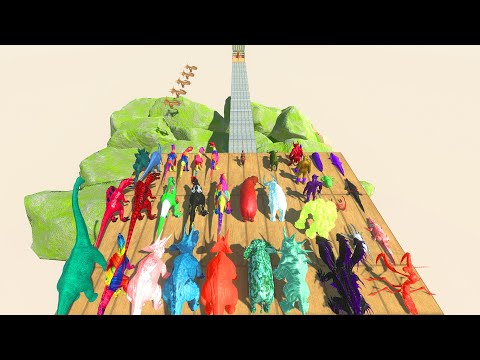 All Units Jump into Blade Worm #10 – Animal Revolt Battle Simulator