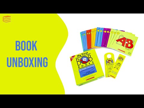 My First BOB Books Pre-Reader Collection Box Set - Book Unboxing