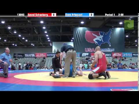 C Division 130KG - Arond Schonberg vs. Dave Arbogast