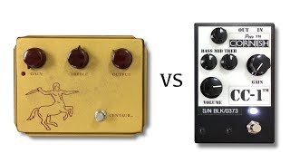 Video thumbnail for Klon Centaur vs Pete Cornish CC1 by shnobel