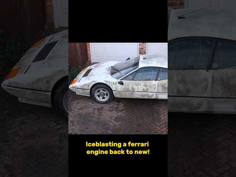 Thumbnail for Ice Blasting this Abandoned Ferrari Transforms it Back to New by Ferrari