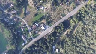 Drone Flight Over Last Stage West with music by BanjerDan