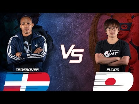 Crossover (Bison, Akuma) Vs Fuudo (Birdie. R. Mika) -  Set 2 DR vs JAPAN - Blink Showdown Series