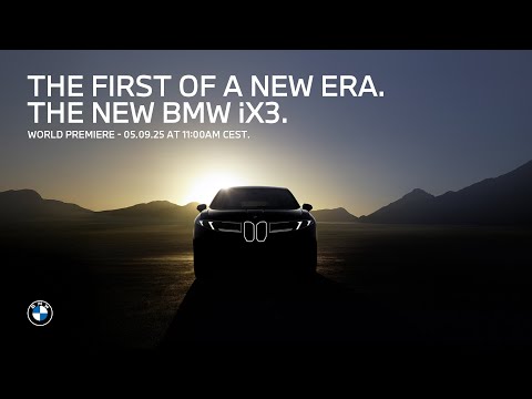 The First of a New Era | Introducing the New BMW iX3.