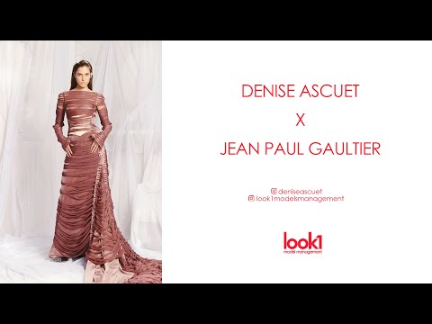 Denise Ascuet for Jean Paul Gaultier Spring 2022 Couture