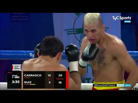 Juan Carrasco vs. Martín Ruiz - Boxeo de Primera - TyCSports