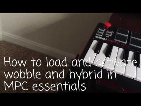 How to install MPC MPK mini Hybrid and Wobble.