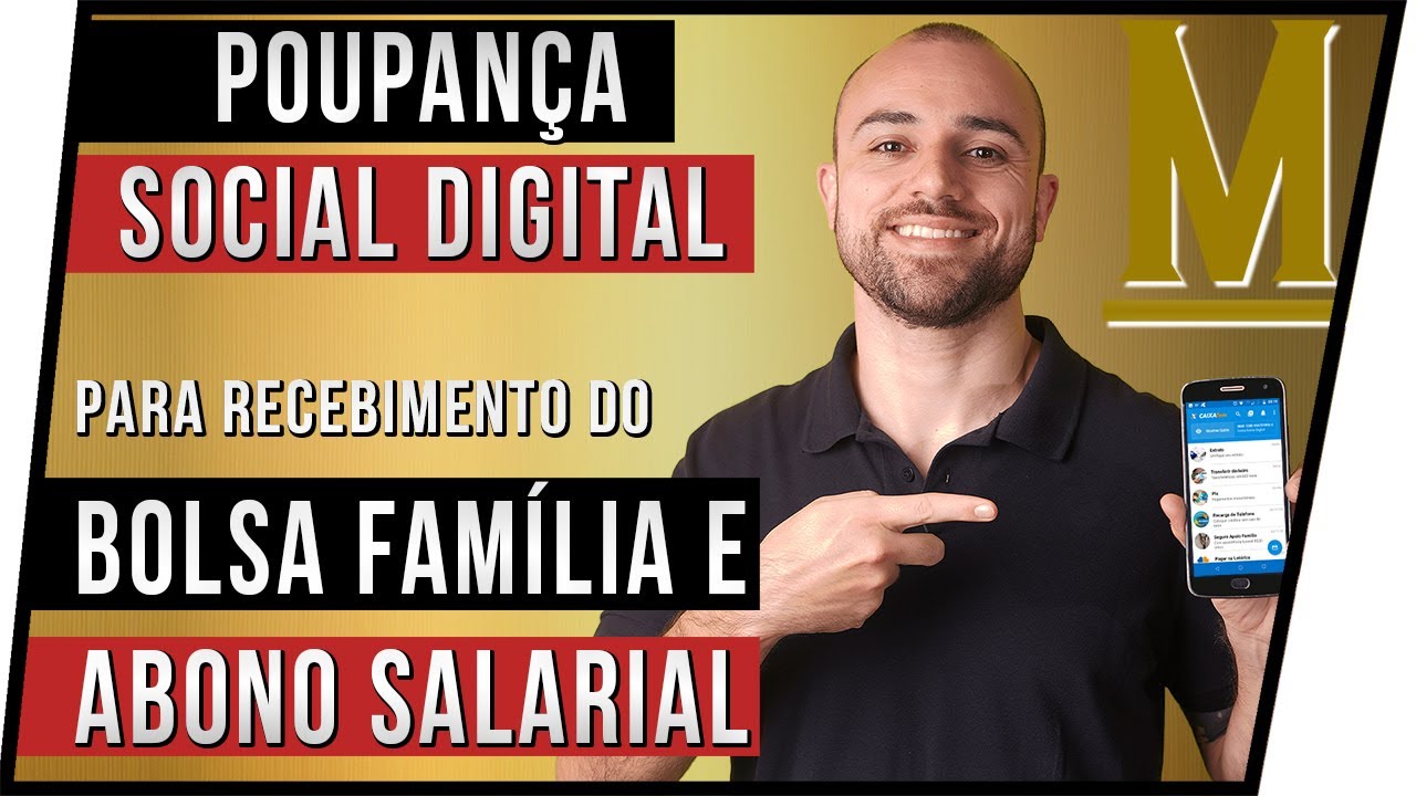 📱 Conta Para Receber BENEFÍCIOS | Poupança Social Digital | Caixa Tem