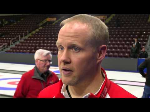 2017 Tim Hortons Brier - Media Scrum - Gold Medal Game