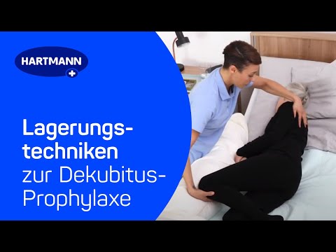 Lagerungstechniken zur Dekubitus-Prophylaxe