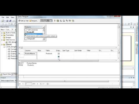 How to create string parameter dropdown report in SQL server
