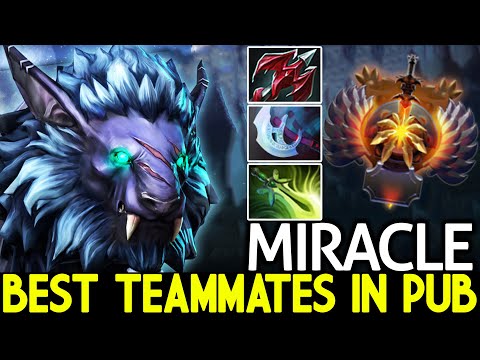 MIRACLE [Luna] Best Teammates in Pub 10K MMR Carry Plays 7.26 Dota 2