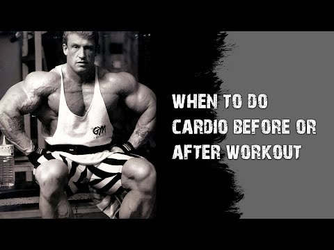 Dorian's Advice: When to do cardio before or after workout