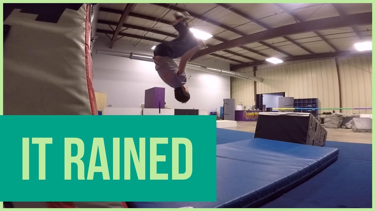Parkour Training Vlog 20: It Rained