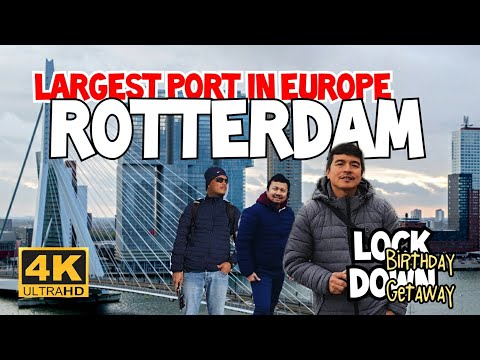 LARGEST PORT IN EUROPE | THE PORT OF ROTTERDAM | LOCKDOWN BIRTHDAY GETAWAY