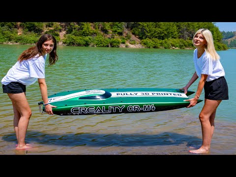 How To Make A Giant Catamaran RC Speed Boat - Fully 3D Printed Rc Boat