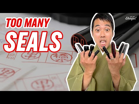 Why You Must Have 7 Kinds of Hanko Seals/Stamps in Japan (Advice on How to Make Alphabetic Ones)