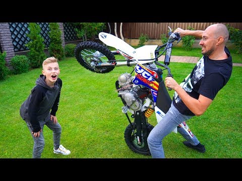 ТОПОВЫЙ ПитБайк 2018!!!Тест-Драйв. How to earn on PitBike in 12years !!!