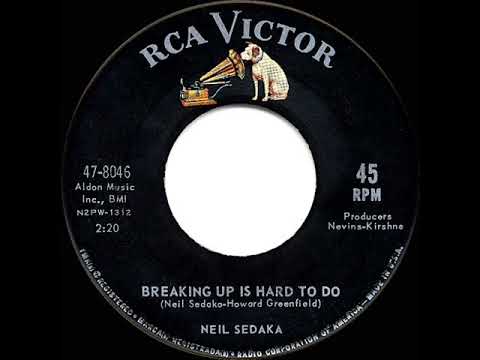1962 HITS ARCHIVE: Breaking Up Is Hard To Do - Neil Sedaka (a #1 record)
