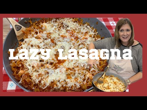 Lazy Lasagna a 15 Minute Meal