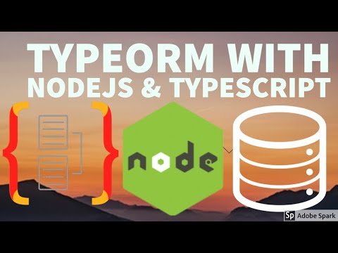 Node JS with Typescript TypeORM Mysql Introduction 01