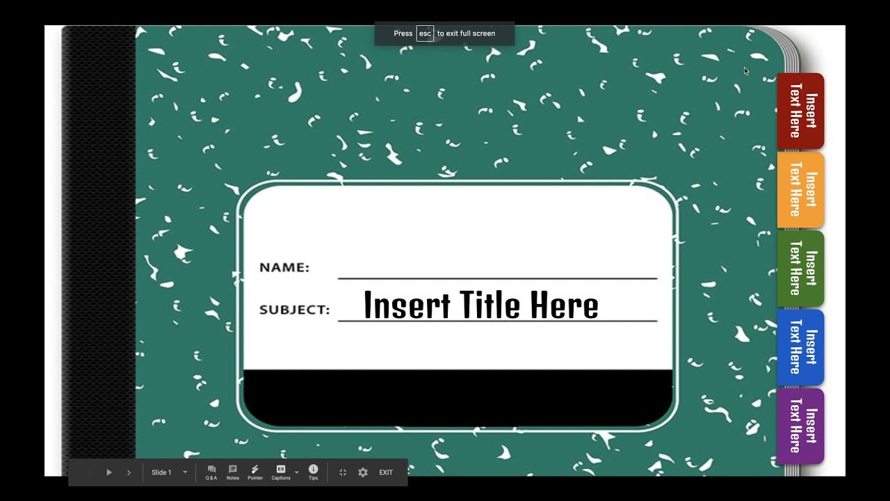 Getting Started with Digital Interactive Notebooks