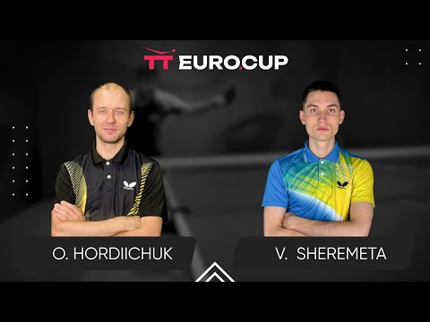 08:15 Oleksandr Hordiichuk - Vladyslav-Ivan Sheremeta 15.08.2025 TT Euro.Cup Ukraine Master. TABLE 4