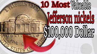 10 Most Valuable Jefferson Nickels Worth Over $100,000 COINS WORTH MONEY