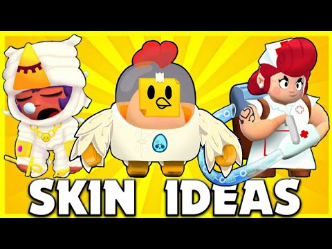 TOP 10 NEW SKINS! | Brawl Stars skin ideas episode 20