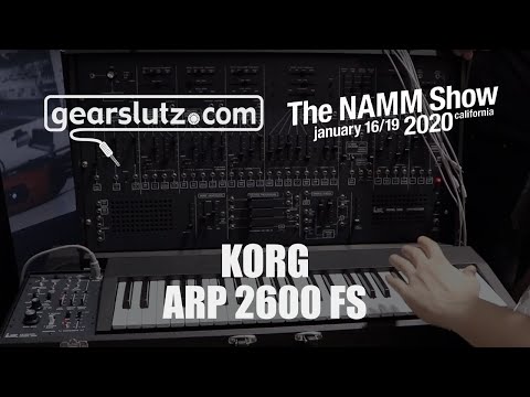 Korg ARP 2600 FS synth - Gearslutz @ NAMM 2020