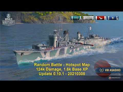 World of Warships - Asashio - Million Credit Baby