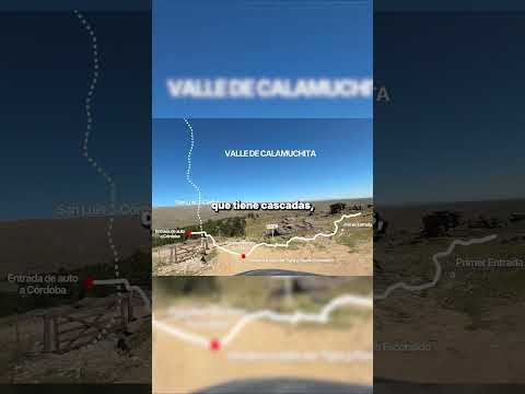 Camino al Velo de la novia y lugar donde dejar el vehículo