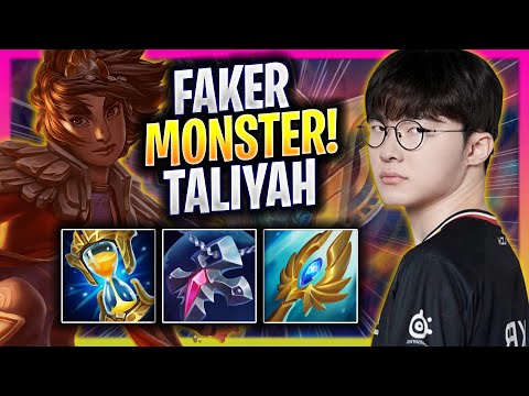 FAKER IS A MONSTER WITH TALIYAH! - T1 Faker Plays Taliyah MID vs Katarina! | Season 2025