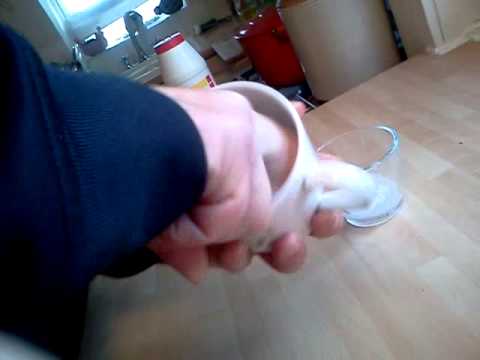 BIOSATIVA cleaning a heavily stained cup