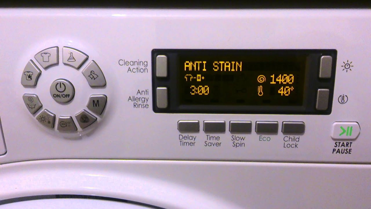 Watch video Auto clean for Hotpoint ultima WDUD 9640 9+6kg Now Auto clean for Hotpoint ultima WDUD 9640 9+6kg