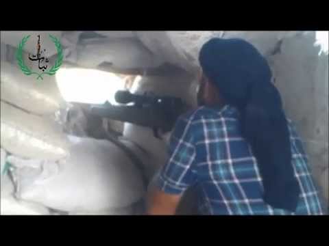 عملية قنص عناصر النظام من قبل لواء مغاوير الشرق في محيط معسكر وادي الضيف في ريف إدلب