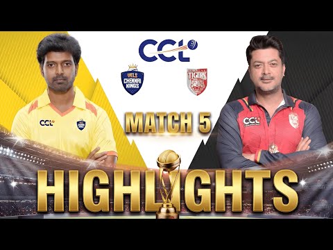 Vels Chennai Kings vs Bengal Tigers Highlights | CCL 2026 - Match 5 | Watch Full on JioHotstar