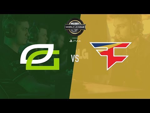 OpTic Gaming vs. FaZe Clan | CWL Pro League Stage 2 Playoffs | Day 1