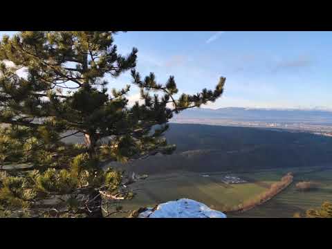 Türkensturz Ausflug Berg Blick Sonnenuntergang