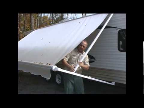 2. How to close a RV Awning