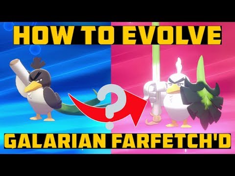 How to Evolve Farfetch'd in Pokemon Sword and Shield!